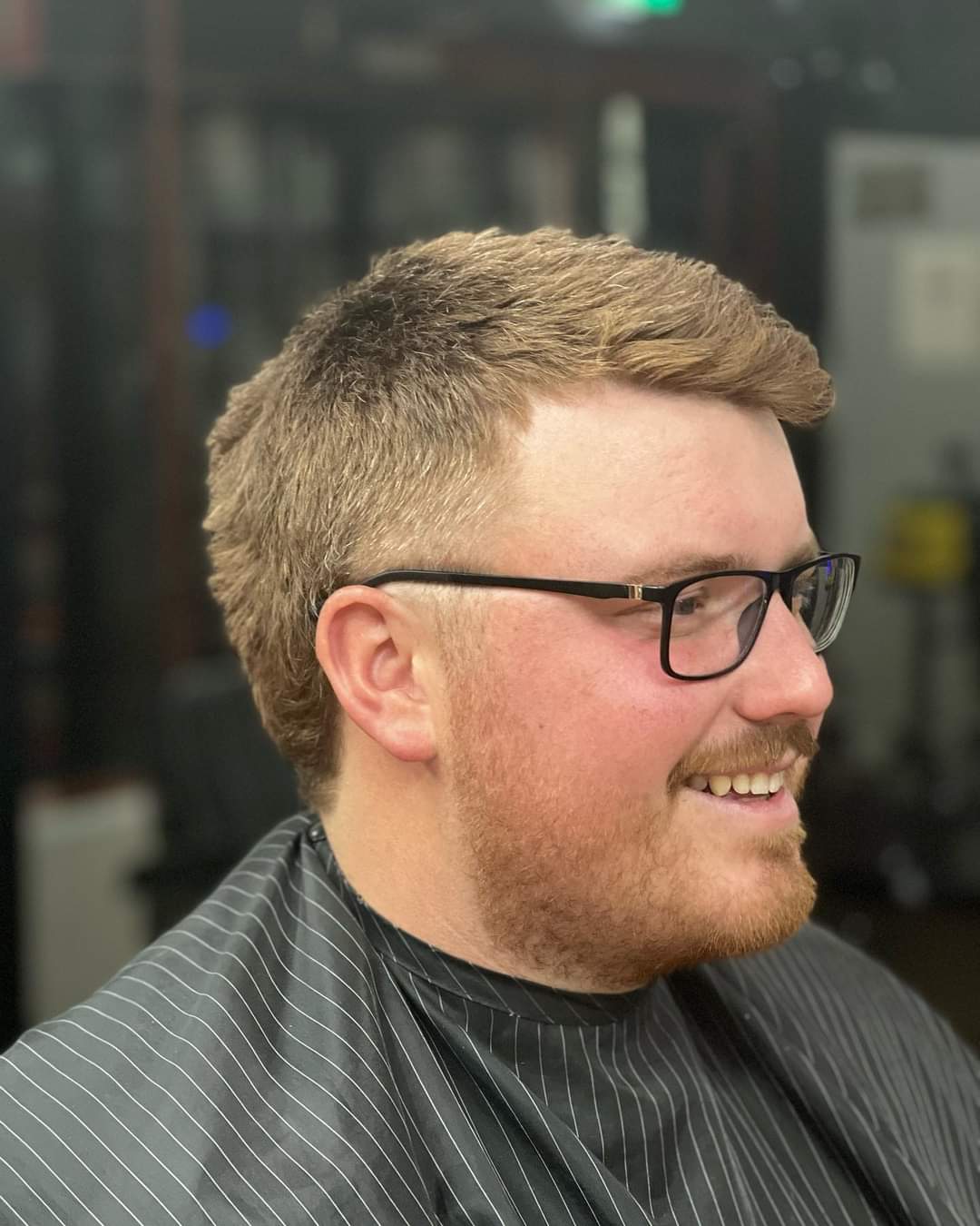 Fresh haircut at Colossal Barbers